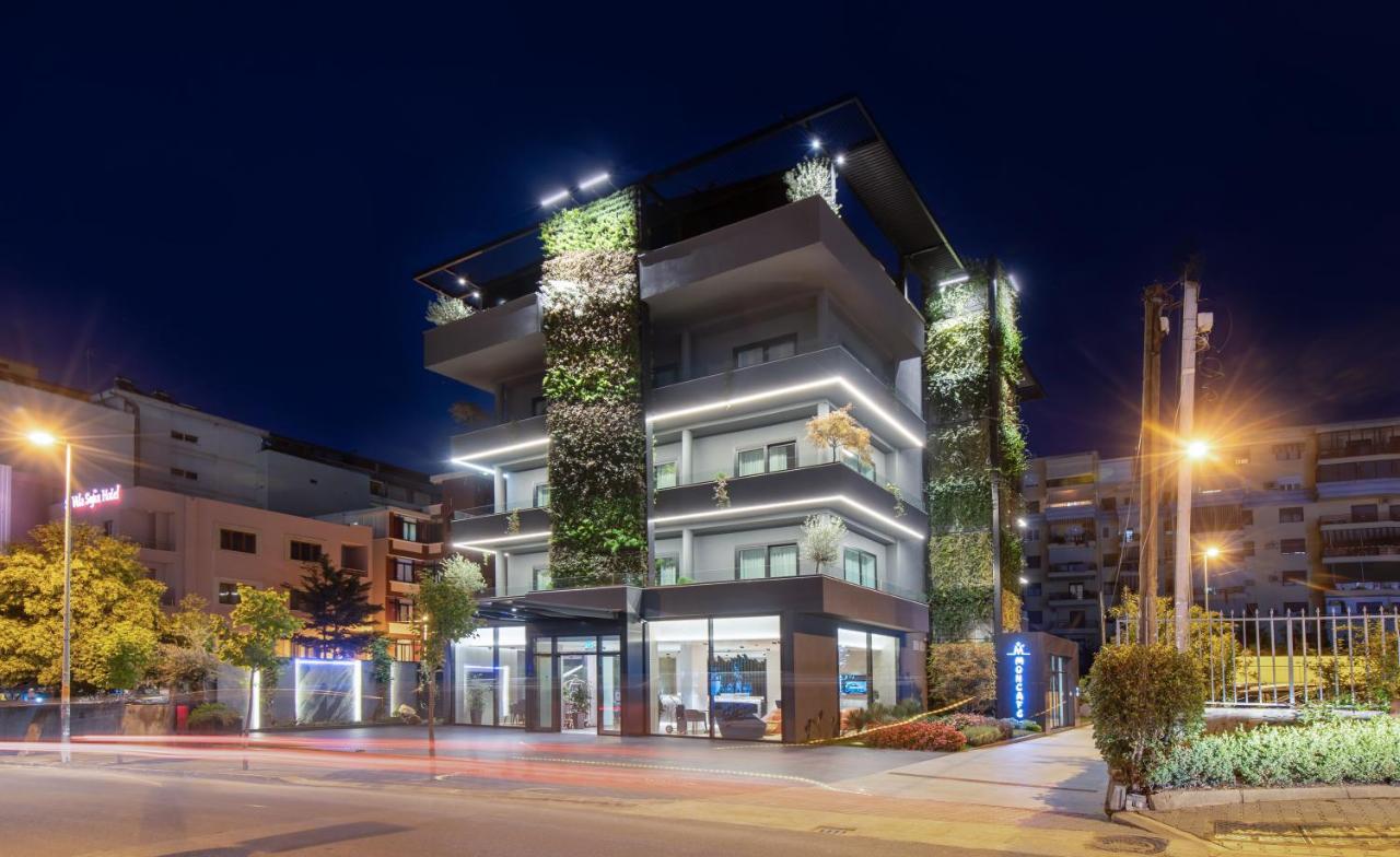 Moncafe Boutique Hotel & Spa 地拉那 外观 照片