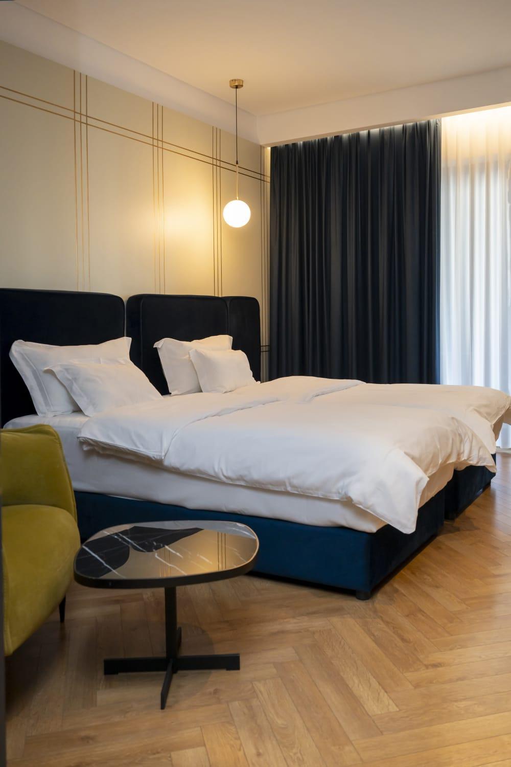 Moncafe Boutique Hotel & Spa 地拉那 外观 照片