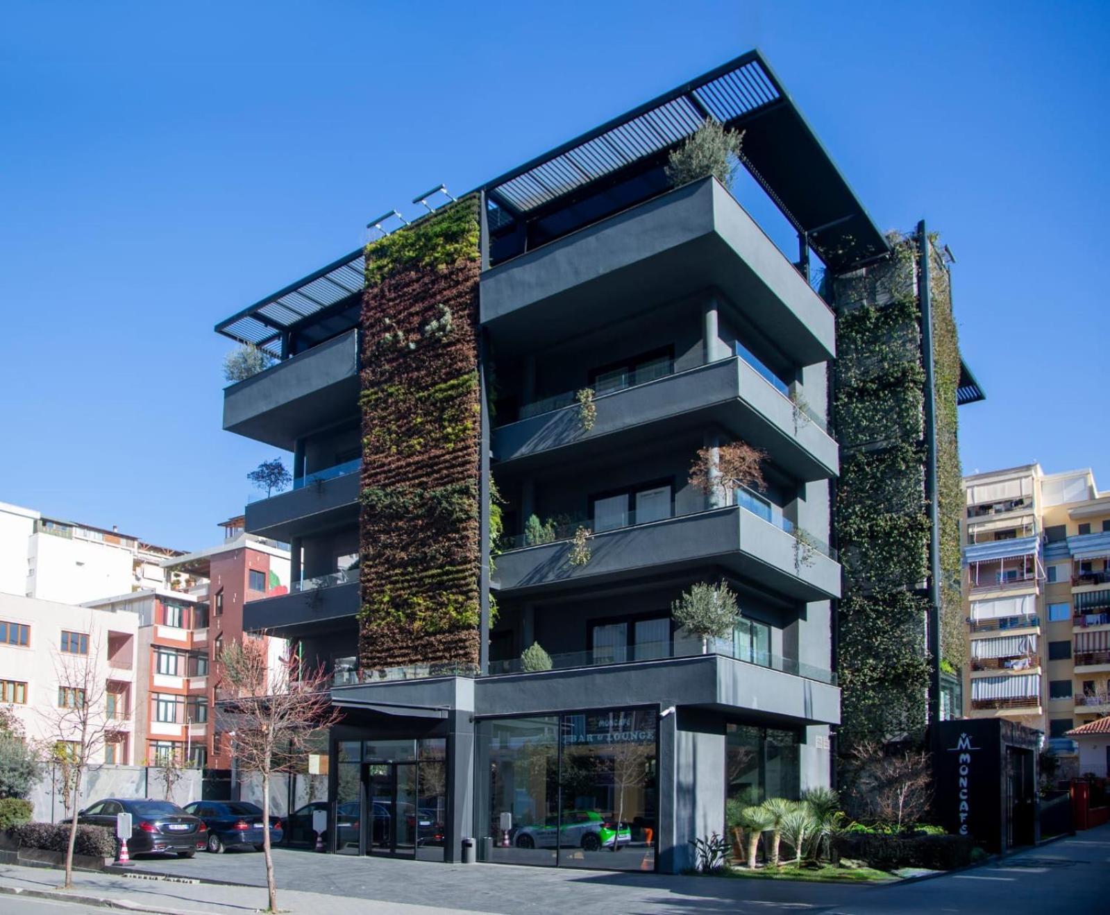 Moncafe Boutique Hotel & Spa 地拉那 外观 照片